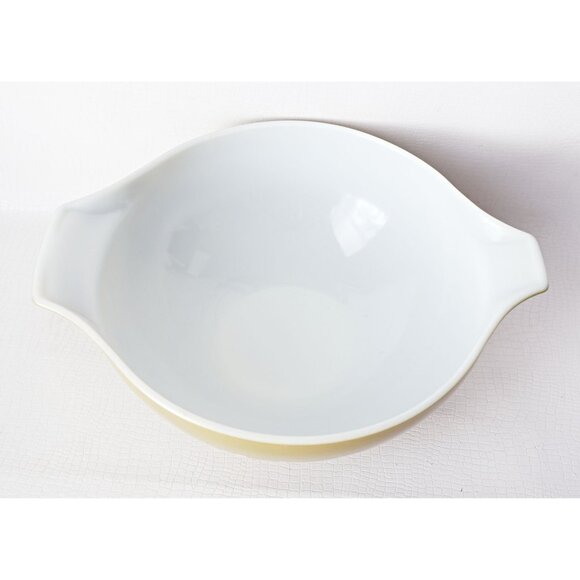 4 Vintage Pyrex Green Spring Blossom Crazy Daisy Cinderella Mixing Bowl Set - Picture 3 of 8